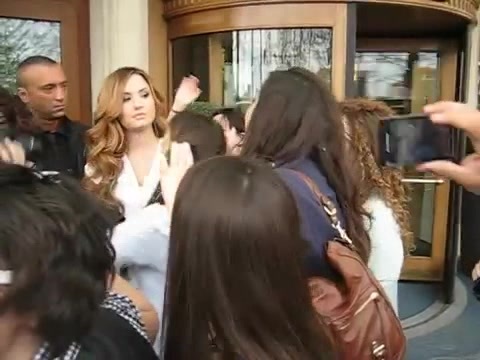 Demi Lovato In Milan - Outside Her Hotel 0967 - Demilush In Milan - Outside Her Hotel Part oo1