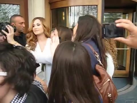 Demi Lovato In Milan - Outside Her Hotel 0971 - Demilush In Milan - Outside Her Hotel Part oo1