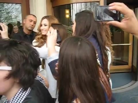 Demi Lovato In Milan - Outside Her Hotel 0977 - Demilush In Milan - Outside Her Hotel Part oo1