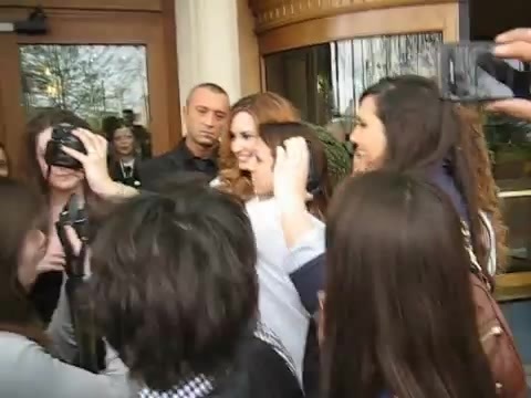 Demi Lovato In Milan - Outside Her Hotel 0985 - Demilush In Milan - Outside Her Hotel Part oo1
