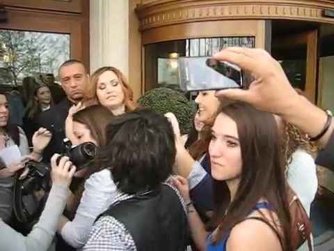 Demi Lovato In Milan - Outside Her Hotel 1015