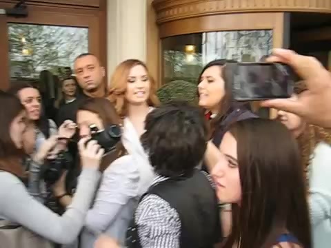 Demi Lovato In Milan - Outside Her Hotel 1021