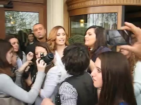 Demi Lovato In Milan - Outside Her Hotel 1022