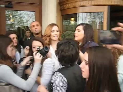 Demi Lovato In Milan - Outside Her Hotel 1023