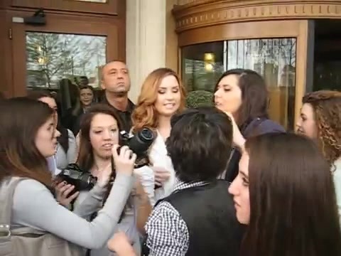 Demi Lovato In Milan - Outside Her Hotel 1026