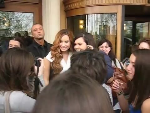 Demi Lovato In Milan - Outside Her Hotel 1061 Demi Lovato In Milan - Outside Her Hotel 1061