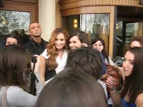 Demi Lovato In Milan - Outside Her Hotel 1062 Demi Lovato In Milan - Outside Her Hotel 1062