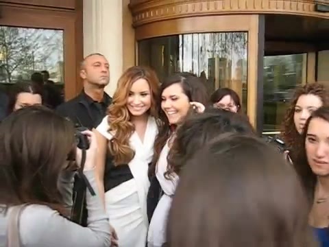 Demi Lovato In Milan - Outside Her Hotel 1067 Demi Lovato In Milan - Outside Her Hotel 1067