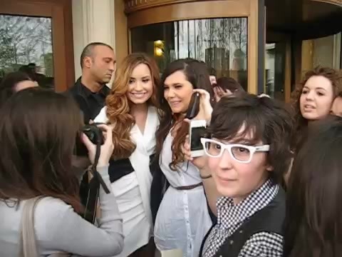 Demi Lovato In Milan - Outside Her Hotel 1081 Demi Lovato In Milan - Outside Her Hotel 1081