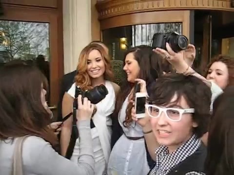 Demi Lovato In Milan - Outside Her Hotel 1088 Demi Lovato In Milan - Outside Her Hotel 1088