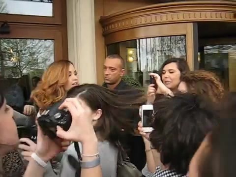 Demi Lovato In Milan - Outside Her Hotel 1128 Demi Lovato In Milan - Outside Her Hotel 1128