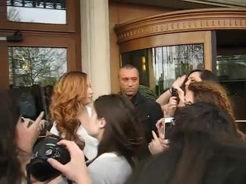 Demi Lovato In Milan - Outside Her Hotel 1136 Demi Lovato In Milan - Outside Her Hotel 1136