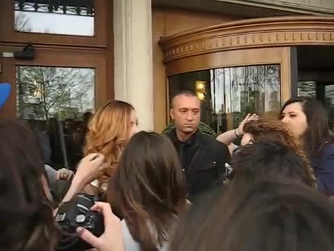 Demi Lovato In Milan - Outside Her Hotel 1143 Demi Lovato In Milan - Outside Her Hotel 1143