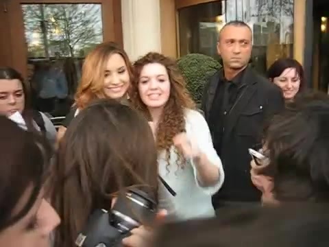 Demi Lovato In Milan - Outside Her Hotel 1179 Demi Lovato In Milan - Outside Her Hotel 1179