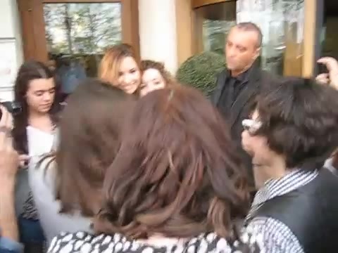 Demi Lovato In Milan - Outside Her Hotel 1206