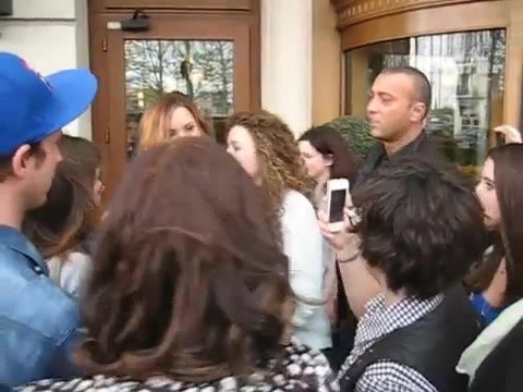 Demi Lovato In Milan - Outside Her Hotel 1244