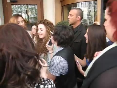 Demi Lovato In Milan - Outside Her Hotel 1256