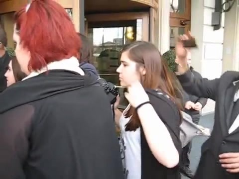 Demi Lovato In Milan - Outside Her Hotel 1281 Demi Lovato In Milan - Outside Her Hotel 1281