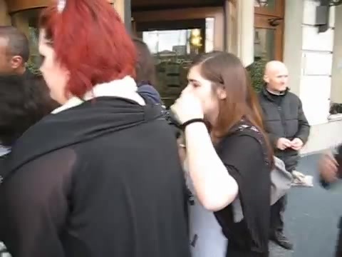 Demi Lovato In Milan - Outside Her Hotel 1287 Demi Lovato In Milan - Outside Her Hotel 1287