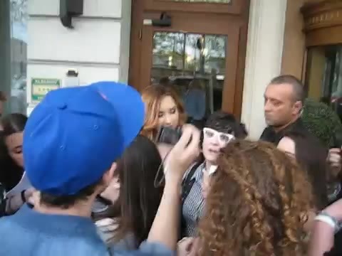 Demi Lovato In Milan - Outside Her Hotel 1391 Demi Lovato In Milan - Outside Her Hotel 1391
