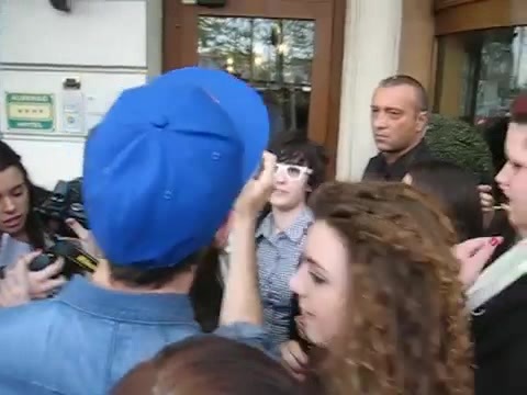 Demi Lovato In Milan - Outside Her Hotel 1400 Demi Lovato In Milan - Outside Her Hotel 1400