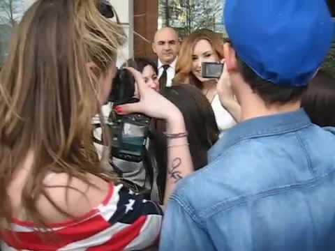 Demi Lovato In Milan - Outside Her Hotel 1554