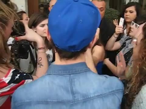 Demi Lovato In Milan - Outside Her Hotel 1591