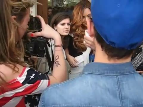 Demi Lovato In Milan - Outside Her Hotel 1619