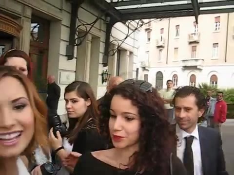 Demi Lovato In Milan - Outside Her Hotel 1687 - Demilush In Milan - Outside Her Hotel Part oo3
