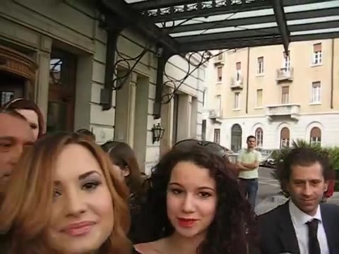 Demi Lovato In Milan - Outside Her Hotel 1692 - Demilush In Milan - Outside Her Hotel Part oo3