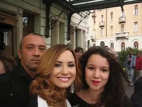 Demi Lovato In Milan - Outside Her Hotel 1702