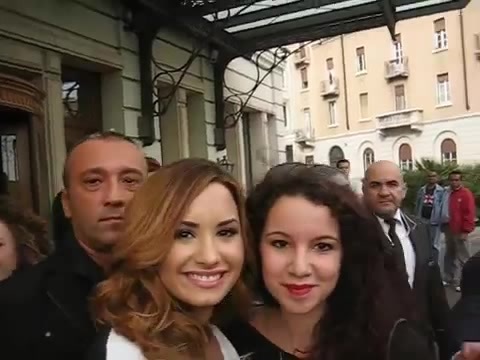 Demi Lovato In Milan - Outside Her Hotel 1705 - Demilush In Milan - Outside Her Hotel Part oo3