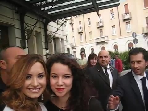 Demi Lovato In Milan - Outside Her Hotel 1710 - Demilush In Milan - Outside Her Hotel Part oo3