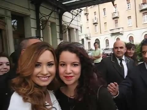 Demi Lovato In Milan - Outside Her Hotel 1715 - Demilush In Milan - Outside Her Hotel Part oo3