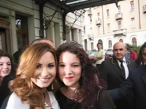 Demi Lovato In Milan - Outside Her Hotel 1718