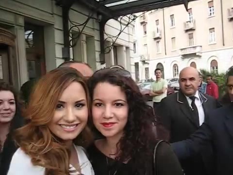 Demi Lovato In Milan - Outside Her Hotel 1719