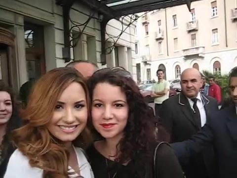 Demi Lovato In Milan - Outside Her Hotel 1720