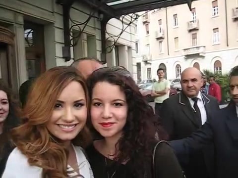 Demi Lovato In Milan - Outside Her Hotel 1721
