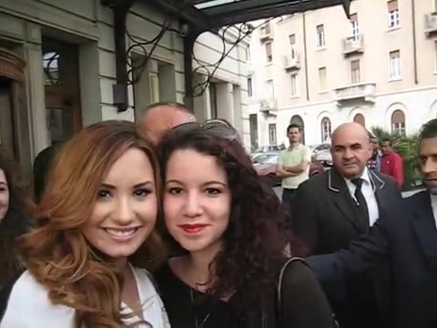 Demi Lovato In Milan - Outside Her Hotel 1722
