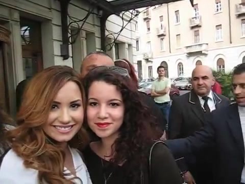 Demi Lovato In Milan - Outside Her Hotel 1726