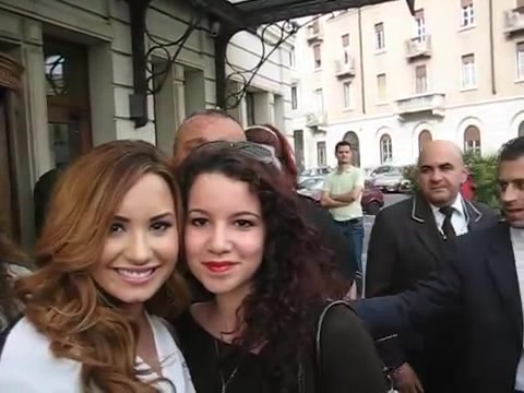 Demi Lovato In Milan - Outside Her Hotel 1727