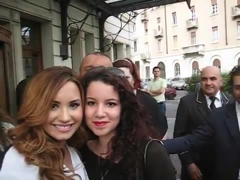 Demi Lovato In Milan - Outside Her Hotel 1729