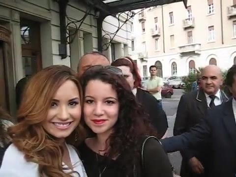 Demi Lovato In Milan - Outside Her Hotel 1730
