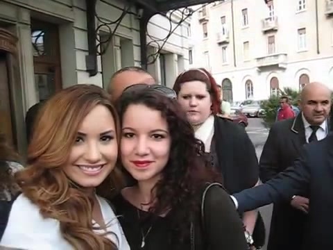 Demi Lovato In Milan - Outside Her Hotel 1734
