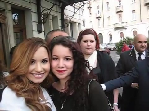 Demi Lovato In Milan - Outside Her Hotel 1737