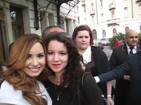 Demi Lovato In Milan - Outside Her Hotel 1738
