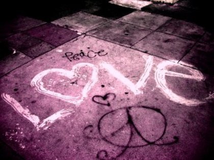 peace-love-words-sign - Poze xD