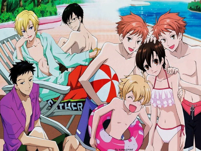 ->Ouran highschool host club:X