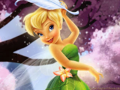 charming tinkerbell wallpaper