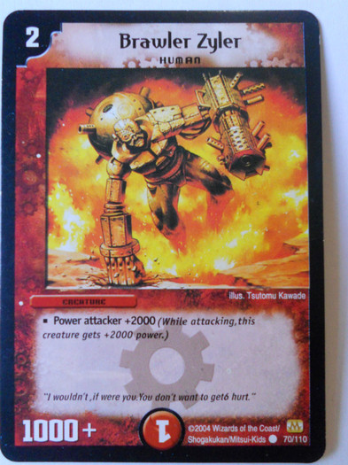 Brawler Zyler - Carti originale Duel Masters de vanzare